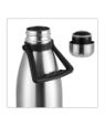 Picture of Stainless Steel Vacuum Insulated Flask with Handle 1500ml Hot and Cold Water Bottle with Screw lid WATER BOTTLE WITH HANDLE