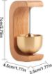 Picture of Magnetic Door Bell  Door Bell  Brass Door Chime Wooden Door Bell