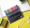 Picture of OUTLINEPEN GEL PEN Double Line Outline Pen 12 Colors Bullet Journal Pens  DIY Art Crafts Signature Design Character Pattern
