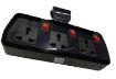 Picture of 3 PIN Multi Plug with Indicator 3 Plus 3 Multi-Plug Individual Switches LED Indicators and Switch Spike Guard Fuse Extension Board