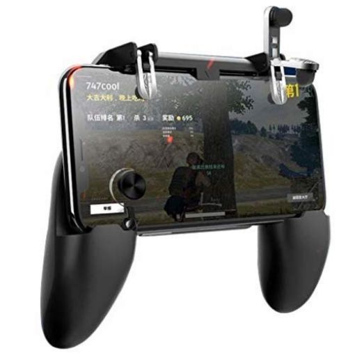 Picture of GAME PUMB Mobile Remote Controller Gamepad Holder Handle Gaming Grip Mobile Joystick Gamepad Controller Gamepad Controller for iOS and Android Mobiles