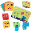 Picture of Crazy Face Puzzle Face Changing Magic Cube Puzzle  Emoji Matching Game Cube