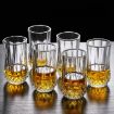 Picture of Beer Glass Whiskey Glass Juice Water Glass Tall Mug Drinking Glass Diamond Design Transparent