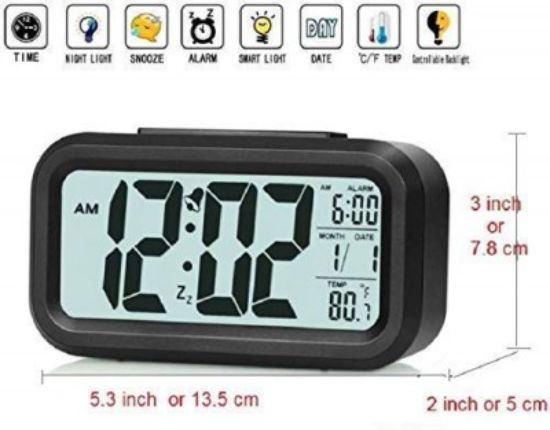 Picture of BLACK SMART CLOCK