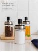 Picture of Glass Jar With Lid  oil jar with brush bbq brush for oiling oil jar with brush oil dispenser with brush oil containers oil spreader with jar oil pot oil pot with brush for kitchen