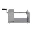 Picture of pasta chipser Manual Stainless Steel Twisted Potato Slicer Spiral Vegetable Cutter French Fry