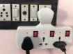Picture of 3 PIN Multi Plug with Indicator 3 Plus 3 Multi-Plug Individual Switches LED Indicators and Switch Spike Guard Fuse Extension Board