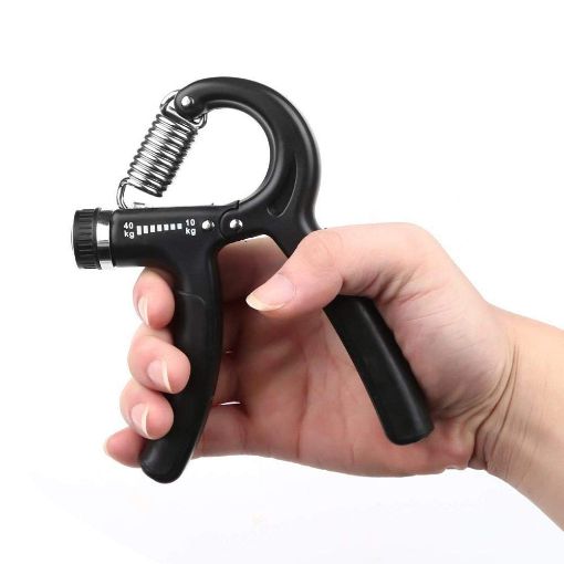 Picture of Hand Gripper Adjustable Hand Grip Strengthener Hand Exerciser Strength Trainer Non-Slip Gripper for Athletes Pianists Kids Hand Rehabilitation Exercising
