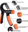 Picture of Hand Gripper Adjustable Hand Grip Strengthener Hand Exerciser Strength Trainer Non-Slip Gripper for Athletes Pianists Kids Hand Rehabilitation Exercising
