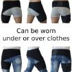 Picture of Thigh Protection Wrap Thigh Compression Sleeve Pain Relief Hip Brace Thigh Groin Wrap