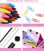 Picture of 208 Pcs Kids Art Set Colour Pencil Sketch Calligraphy Drawing Child Drawing Set