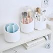Picture of Rotating Brush Storage Bucket Makeup Brush Holder  Cosmetic Brush Storage Organizer Box