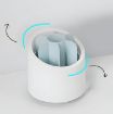 Picture of Rotating Brush Storage Bucket Makeup Brush Holder  Cosmetic Brush Storage Organizer Box