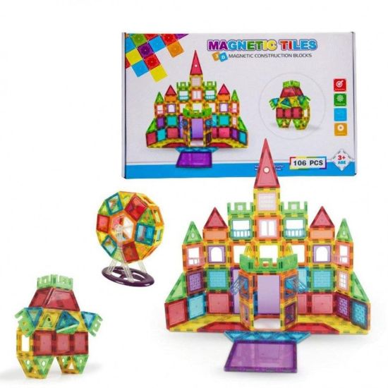 Picture of 106 PCS MAGNETIC TILES BLOCK