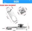 Picture of 3 Digit Cabinet Lock Keyless Cabinet Door Lock Password Lock Drawer Lock