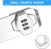 Picture of 3 Digit Cabinet Lock Keyless Cabinet Door Lock Password Lock Drawer Lock