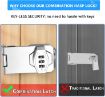 Picture of 3 Digit Cabinet Lock Keyless Cabinet Door Lock Password Lock Drawer Lock