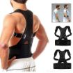 Picture of Real doctor Unisex Magnetic Back Brace Posture Corrector Therapy Shoulder Belt for Lower and Upper Back Pain Relief back support belt for back pain Lower and Upper Back Pain Relief Back Braces