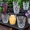 Picture of Italian Premium Glass Whiskey Glasses Set of 6 GLASS STURDY  WHISKY GLASS  (6 PIS SET)  Glass Sturdy Whisky Glasses Set