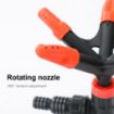 Picture of lawn sprinklers Garden Sprinkler Yard 360 Degree Rotating Adjustable Plant Water Sprayer Gardening Vegetables Flowers Farm Spray Irrigation