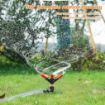 Picture of lawn sprinklers Garden Sprinkler Yard 360 Degree Rotating Adjustable Plant Water Sprayer Gardening Vegetables Flowers Farm Spray Irrigation