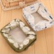 Picture of Small Canvas Basket  Fabric Storage Basket Home Décor Canvas Organizers Storage Basket