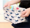 Picture of Small Canvas Basket  Fabric Storage Basket Home Décor Canvas Organizers Storage Basket