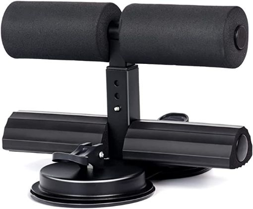 Picture of Sit up Bar for Floor GoorangeSy Sit Up Assistant Device Machine with Double Suction Cup,for Finess Exercising Abdominal Muscles Full Body Training