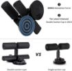 Picture of Sit up Bar for Floor GoorangeSy Sit Up Assistant Device Machine with Double Suction Cup,for Finess Exercising Abdominal Muscles Full Body Training