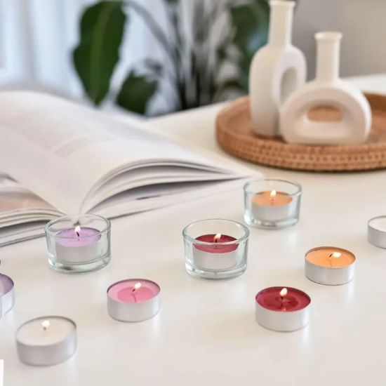 Picture of COLOR WAX SMOKELESS CANDLE (DIYA) (SET OF 50)