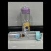 Picture of Cartoon Print Water Bottle Plastic Water Bottle transparent water bottle