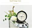 Picture of Round Clock desk clock black clock new bell clock