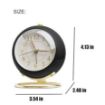 Picture of Round Clock desk clock black clock new bell clock
