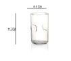 Picture of Water Glass Elegant Drinking Glass  Juice Glass Crystal Juice Glass  Crystal Clear Water Drinking Glasses
