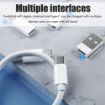 Picture of Mini Multi-Functional Fast Charging Data Cable Set Data Cabel Set USB C Adapter Cable Kit Multi Charging Cable Case Convertor USB C to Lightning
