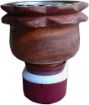 Picture of Wooden Kapoor Dani Aroma Oil Burner Champor Burner Incense Holder for god Pooja Healthy Living Home Kapoor Dani Stand
