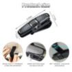 Picture of Car Sunglass Holder Sun Visor Clip-on Glass 180 Degree Rotation Car Glasses Holder  Car Sun Visor Double End Clip
