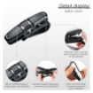 Picture of Car Sunglass Holder Sun Visor Clip-on Glass 180 Degree Rotation Car Glasses Holder  Car Sun Visor Double End Clip