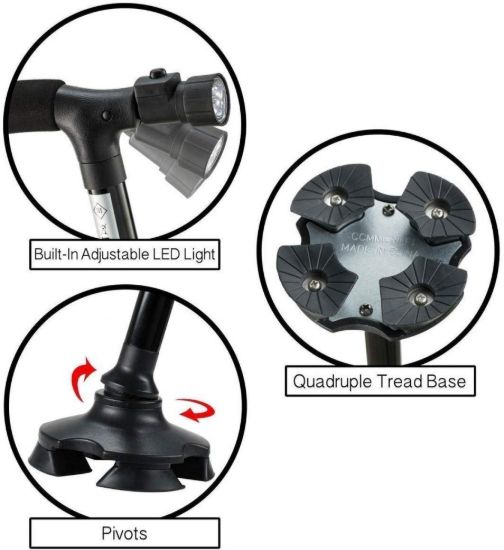 Picture of FOLDING STICK TRUSTY CAN WALKING