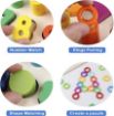 Picture of 3 in 1 Wooden Number Puzzle 3 in 1 Wooden Puzzle Shape Wooden Puzzle