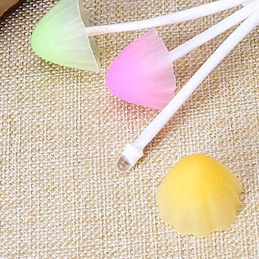 Picture of Mushroom Matka Light Fancy Color Changing Magic LED Matka Shape Mushroom Light Lamp Flowers Lamp with Plug Smart Light Sensor auto On/Off Flowers Bulbs Nature Home Decoration