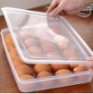 Picture of egg box 32 trays plastic tray 30 eggs 24 storage boxes container for refrigerator fridge containers store 10 basket holder
