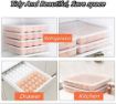 Picture of egg box 32 trays plastic tray 30 eggs 24 storage boxes container for refrigerator fridge containers store 10 basket holder