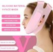 Picture of SILICONE FACE LIFT UP BELT Silicone V Face Face Lift Up Belt Double Chin Lift Mask Lift Mask