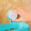 Picture of Bathroom self Multipurpose Kitchen Bathroom Shelf Wall Holder Storage Rack Bathroom Rack Storage Box Strong Magic Sticker Shower Rack Shelf