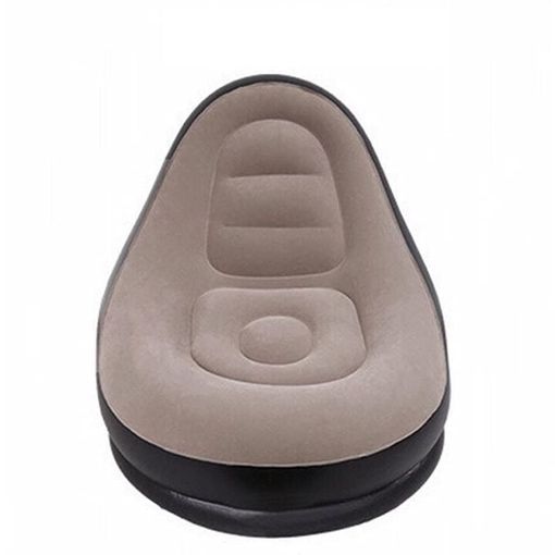 Picture of Inflatable Lounge Chair for Adults Flocking Air Couch Sofa for Gaming Bedroom Indoor Outdoor AIR SOFA CHAIR SOFA  Inflatable Air Chair Footrest Stool Furniture
