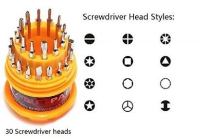 Picture of JACKLY 6036 MINI SCREWDRIVER SET OF 31