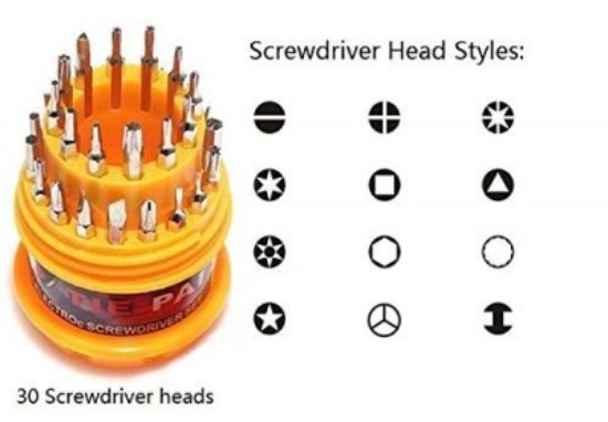 Picture of JACKLY 6036 MINI SCREWDRIVER SET OF 31