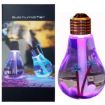 Picture of Bulb Air Humidifier Ultrasonic Humidifier with On & Off 7 Color Changing LED Night Lights Cool Mist Humidifier Bulb Air Purifier humidifier with Whisper Quiet Operation Automatic Shut-Off and LED Night Light Functions