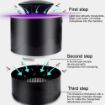 Picture of Mosquito Traps  Indoor Insect Trap Electric Bug Zapper with 360 Degress LED and Strong Suction Fan  USB Power Mosquito Lamp Eco-Friendly Baby Mosquito Repellent Lamp